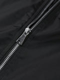 kkboxly  Men's Padded Hooded Jacket, Men Casual Padded Bomber Jacket Flight Coat Windbreaker For Men Winter