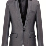 kkboxly  Men's Spring And Autumn Summer Business Casual Suit Coat Professional Suit Formal Top Best Man Suit Slim Handsome Men's Wear