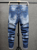 kkboxly  Men's Skinny Fit Ripped Stretch Slim Fit Jeans Pants