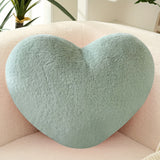 Charming Love Heart Throw Pillow - Cozy & Washable Home Decor Cushion, Perfect for All Seasons