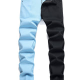 kkboxly  Men's Slim Straight Fit Jeans Casual Washed Stretch Denim Jeans Best Sellers