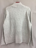 kkboxly  Plus Size Men's V-neck Pullover Long Sleeve Sweater