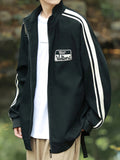 kkboxly  Men's Lightweight Jackets By Activity, Casual Street Style Stand Collar Jacket