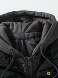 kkboxly  Men's Stylish Warm Thick Padded Jacket For Fall Winter