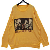 kkboxly  Men's Film Style Characters Graphic Print Sweater, Spring/autumn Fashion Knit Pullover Hip Hop Sweater For Big & Tall Males, Plus Size