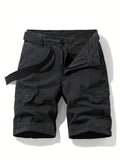 2025 kkboxly  Trendy Plus Size Cargo Shorts for Men - Comfortable and Stylish Outdoor Casual Wear