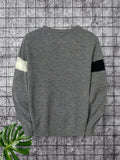 2025 kkboxly  Men's Casual Pullover Knit Soft Sweater (Shirt Not Included)