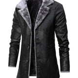 kkboxly Artificial Pu Leather  Men's Clothes For Autumn And Winter  Jacket Christmas Gifts On The Short Side Best Sellers