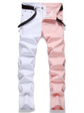 kkboxly  Men's Slim Straight Fit Jeans Casual Washed Stretch Denim Jeans Best Sellers