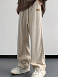 kkboxly  Men's Comfy Corduroy Casual Pants, Chic Stretch Breathable Straight Leg Pants For Spring Fall