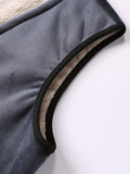 kkboxly  Winter Men's Double-sided Fleece Vest Autumn And Winter Thick Waistcoat