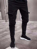 kkboxly   Autumn And Winter Men's Tooling Jeans