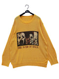 kkboxly  Men's Film Style Characters Graphic Print Sweater, Spring/autumn Fashion Knit Pullover Hip Hop Sweater For Big & Tall Males, Plus Size