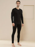 kkboxly  Men's Fleece Thermal Underwear Set, Base Layer Sets For Fall And Winter