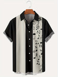 kkboxly  Stylish Men's Musical Note Printed Casual Shirt - Perfect for Parties and Streetwear