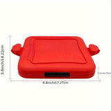 kkboxly Universal Microwave Crisper Pan - Aluminum Non-Stick Toaster Oven Cookware for Crispy Results - Versatile Sandwich and Snack Maker