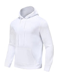 kkboxly  Men's Solid Color Hoodies, Casual Loose Fit Drawstring Hooded Sweatshirt With Pocket Best Sellers