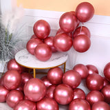 20pcs Metallic Chrome Latex Balloons, 25cm/10 Inch Round Helium Balloons For Wedding Graduation Anniversary Birthday Party Decorations Easter Gift Christmas, Halloween Gift