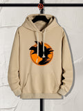 kkboxly  Cool Anime Boy Print Hoodie - Men's Casual Pullover Hooded Sweatshirt for Spring/Fall - Perfect Gift Idea