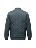 kkboxly Men's Warm Quilted Jacket For Fall Winter