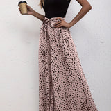 kkboxly  Casual Wide Leg Belted Tank Jumpsuit, Palazzo Jumpsuit For Summer & Spring, Women's Clothing