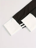 Contrast Trim Zipper Jacket, Casual Long Sleeve Outwear For Fall & Winter, Women's Clothing