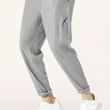 kkboxly  Men's Casual Trendy Thin Trousers For Spring Summer