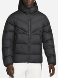 kkboxly Men's Stylish Pattern Puffer Coat With Pockets, Casual Breathable  Zip Up Long Sleeve Warm Hooded Top For City Walk Street Hanging Winter Outdoor Activities