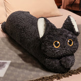 Ultra-Soft & Cute Cat Long Pillow - Perfect for Side Sleepers, Versatile as a Cushion, Hand Washable, Modern Design, All-Season Comfort