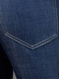 Chic Straight Leg Jeans, Men's Casual Stretch Semi-formal Pants For All Seasons Business
