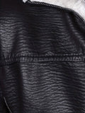 kkboxly  Men's Fashion PU Leather Outdoor Jacket, Windproof Warm Fleece Coat, Trendy Men's Handsome Outside Wear