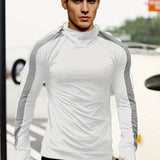 kkboxly  Men's Sports Hoodie, For Runing Sports, Lightweight Quick Dry Hoodie