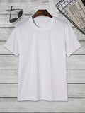 kkboxly  Plus Size Assorted Colors Basic Tees For Male, Oversized Causal T-shirts For Summer Fitness Leisurewear, Men Clothing