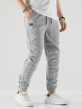 kkboxly  Classic Design Multi Flap Pockets Cargo Pants, Men's Casual Drawstring Cargo Pants Hip Hop Joggers For Fall Summer Outdoor