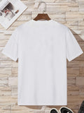 kkboxly  'Ride' Bike Cycling Print T Shirt, Tees For Men, Casual Short Sleeve Tshirt For Summer Spring Fall, Tops As Gifts