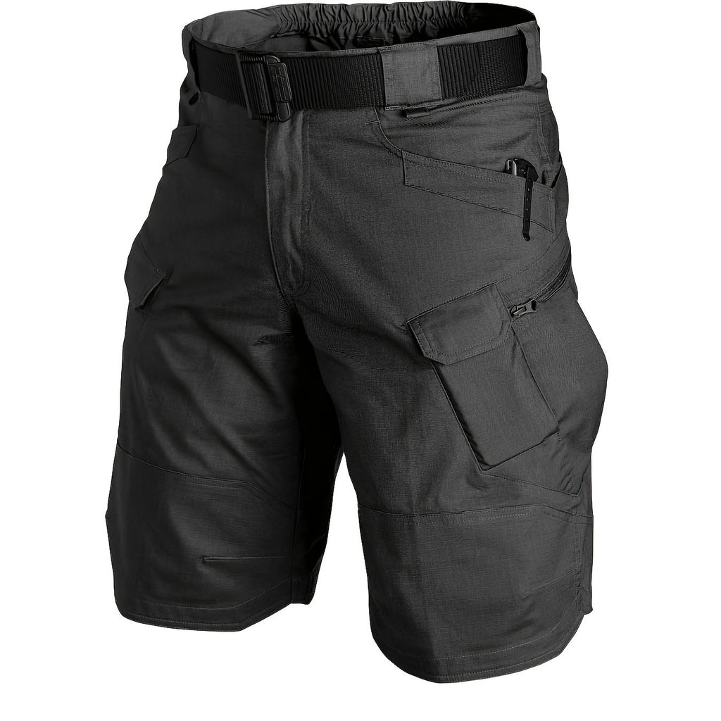 kkboxly Men's Camo Cargo Shorts: Military-Style for Running, Workouts & Sports