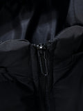 kkboxly  Men Trendy Sleeveless Down Thermal Hooded Vests Jackets Zipper Outdoor Winter Casual Waistcoat Windproof Jacket