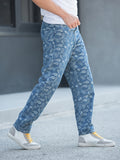 Men's Jacquard Jeans