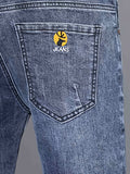 kkboxly  Men's Jeans Straight Regular Denim Jeans With Pockets, Men's Outfits