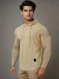 kkboxly  Men's Stylish Casual Thin Long Sleeve Athletic Hoodie