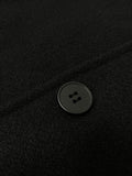 Men's Elegant Single Breasted Trench Coat, Casual High Neck Trench Coat For Business