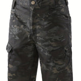 kkboxly Men's Waterproof Tactical Shorts: Lightweight, Quick-Dry & Breathable for Outdoor Hiking & Fishing!