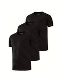 kkboxly HOPLYNN 3 Pack Mesh Workout Shirts For Men Quick Dry Short Sleeve Athletic Dry Fit T-Shirt Moisture Wicking