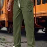 Men's Casual Thin Trousers For Spring Summer Leisure Activities