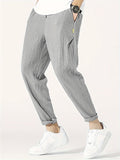kkboxly  Men's Casual Trendy Thin Trousers For Spring Summer