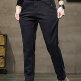 kkboxly kkboxly Men's Semi-formal Skinny Pants For Fall Winter Business