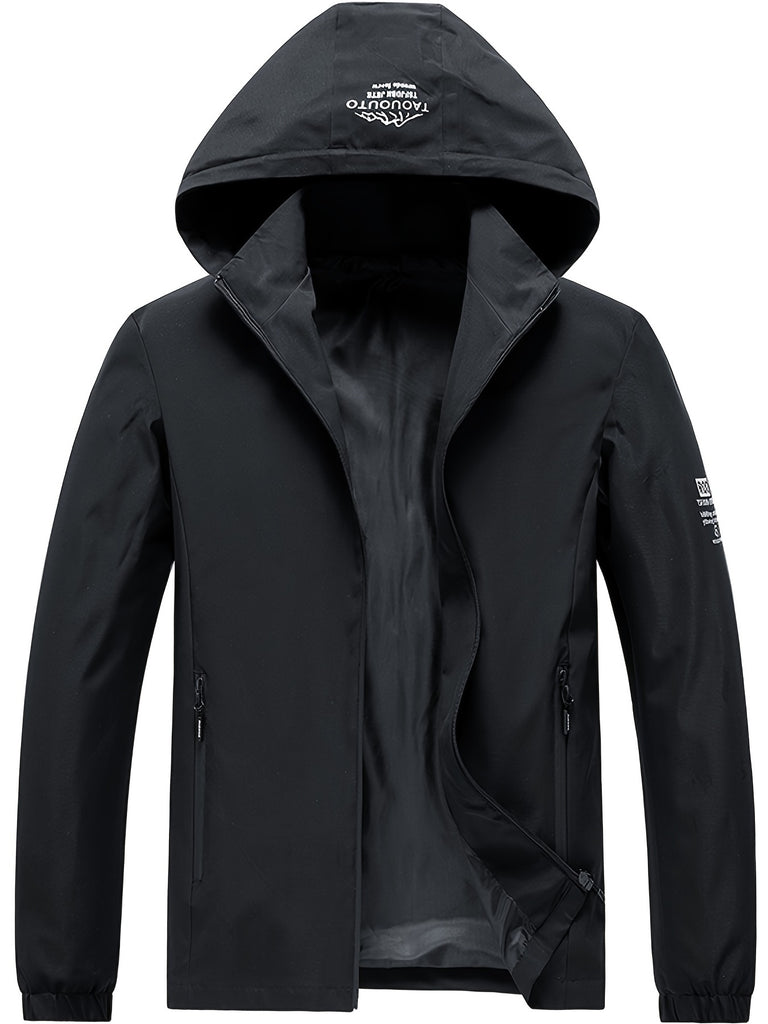 kkboxly  Men's Waterproof Rain Jacket Outdoor Lightweight Rain Shell Coat For Hiking, Golf, Travel