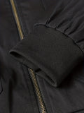 kkboxly  Men's Multi Pocket Bomber Jacket, Casual Chic Baseball Collar Cargo Jacket For Outdoor Activities
