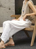 kkboxly  Solid Drawstring Pants, Casual Elastic Waist Versatile Pants, Women's Clothing