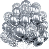 Multipack Metallic Balloons (30pcs) - Durable & Versatile for Weddings, Birthdays & Special Events